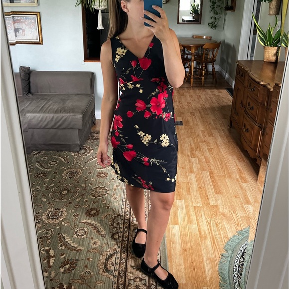 Vintage 90s floral dress - Picture 1 of 4